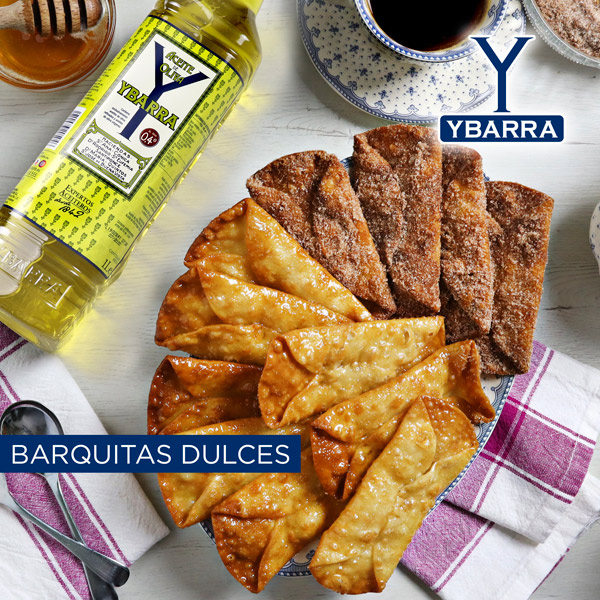 Barquitas dulces con obleas