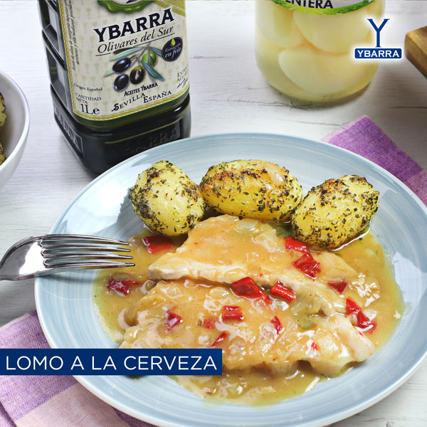 Lomo a la cerveza