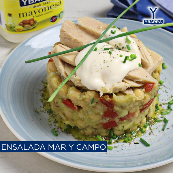 Ensalada mar y campo