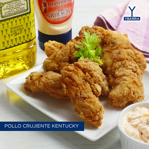Pollo crujiente al estilo Kentucky