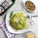 receta ybarra de espaguetis al pesto de pistacho en aceite virgen extra