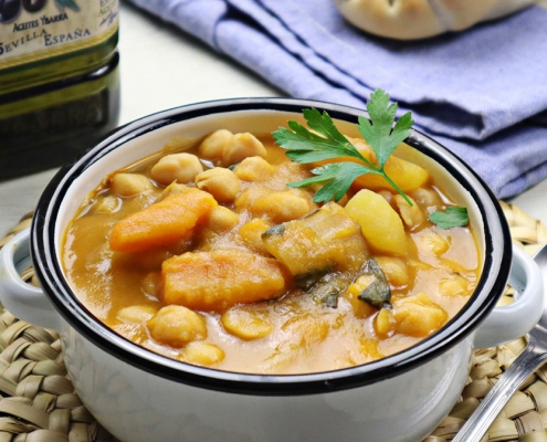 recetas ybarra potaje de garbanzos