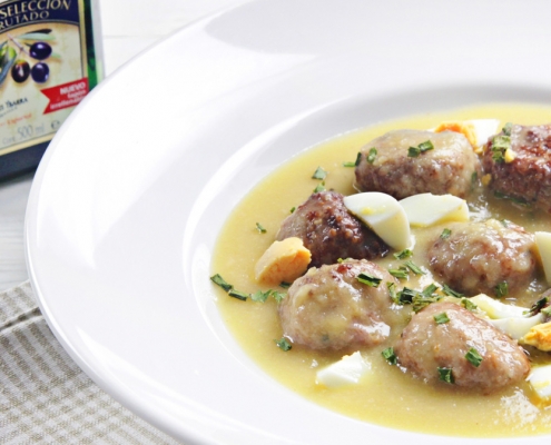 receta Ybarra albondigas en salsa