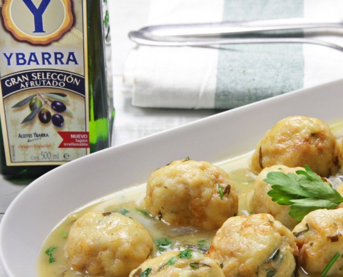 albondigas de bacalao Ybarra