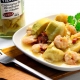 recetas ybarra alcachofas con langostinos y jamón