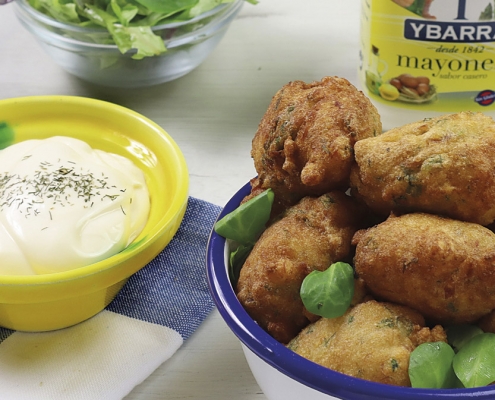 recetas ybarra de bunuelos de atun