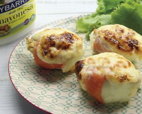 recetas-ybarra-aperitivo-huevos-rellenos-gratinados-mayonesa