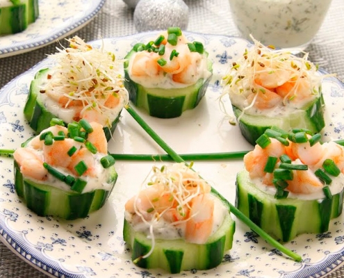 aperitivos de navidad recetas ybarra pepino con mayonesa