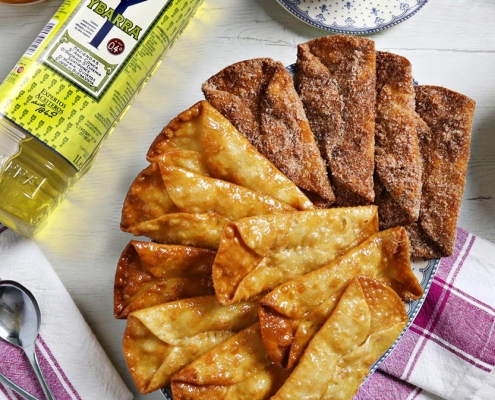 recetas ybarra barquitas dulces y pestiños de hojaldre