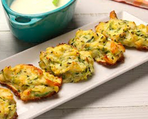 recetas ybarra bocaditos de dorada, calabacin y mayonesa