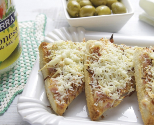 recetas ybarra canapes gratinados con mayonesa