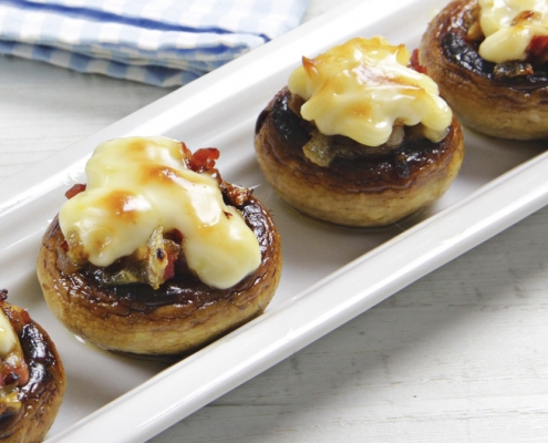 recetas ybarra champi rellenos y gratinados con mayonesa
