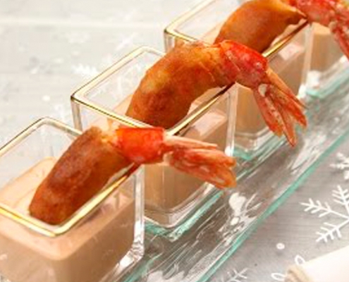 recetas ybarra chupito de langostino en salsa cocktail