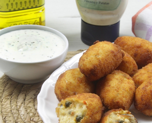 recetas ybarra croquetas con mejillones