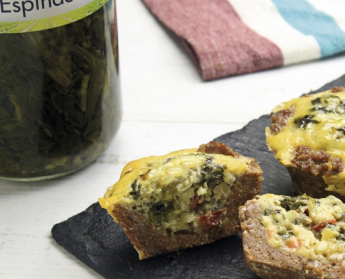 recetas ybarra cupcakes de carne y espinacas