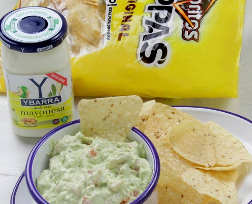 recetas-ybarra-dip-guacamole-mayonesa-doritos