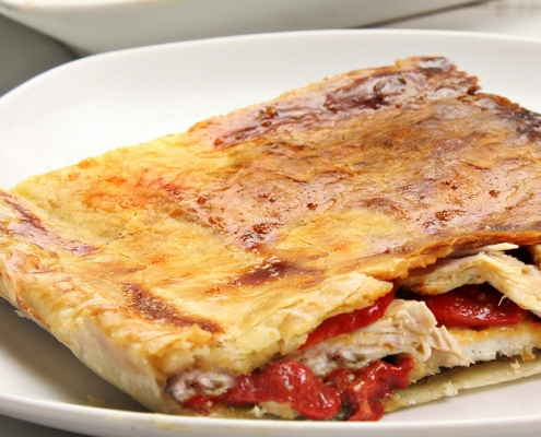 recetas ybarra empanada de pollo con hojaldre