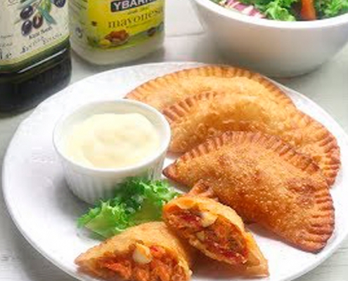 recetas ybarra empanadillas de atun con aceite virgen extra y mayonesa