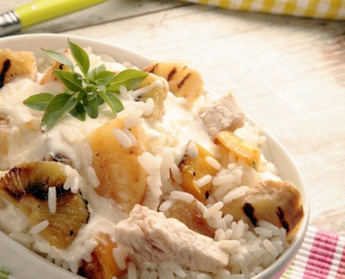 recetas ybarra ensalada de arroz y piña