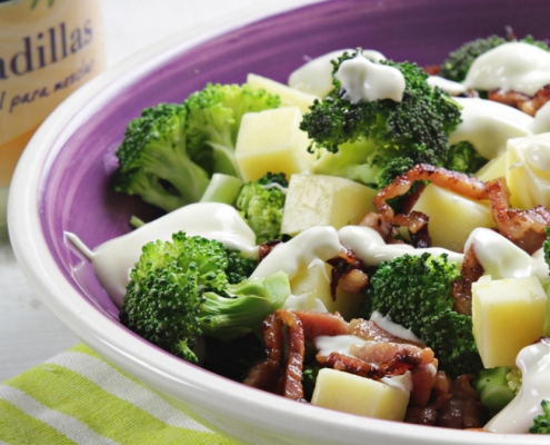 recetas ybarra ensalada de brocoli con mayonesa especial para ensaladillas