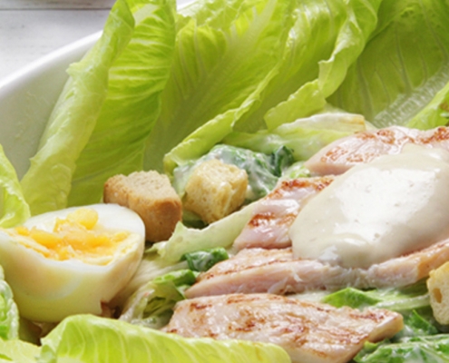 recetas ybarra ensalada cesar con salsa cesar