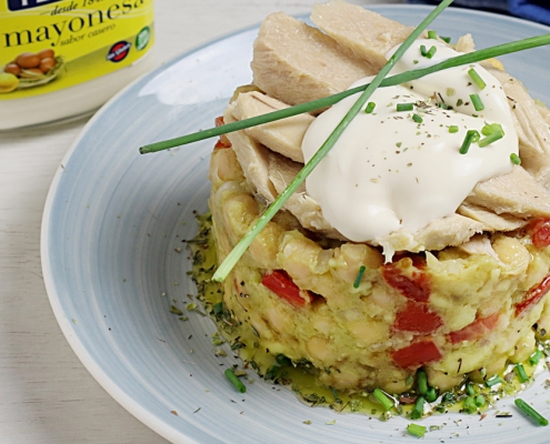 recetas ybarra ensalada de mar y campo con bonito y mayonesa