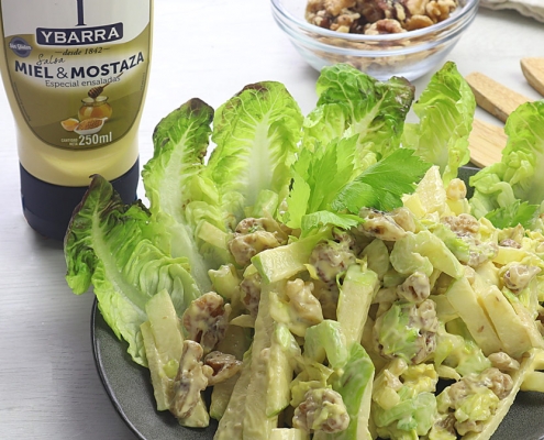 recetas-ybarra-ensalada_waldorf-salsa-miel-mostaza