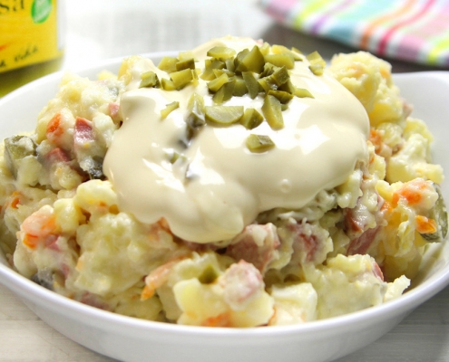 recetas ybarra ensaladilla alemana con mayonesa
