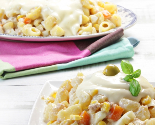 recetas ybarra ensaladilla de pasta con mayonesa