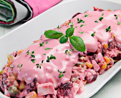 recetas ybarra ensaladilla con remolacha y mayonesa
