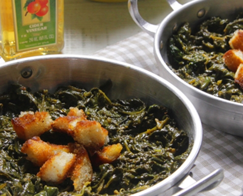 recetas-ybarra-espinacas-majado-pimenton-vinagre-manzana