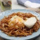 recetas ybarra fideos con huevos rotos y alioli
