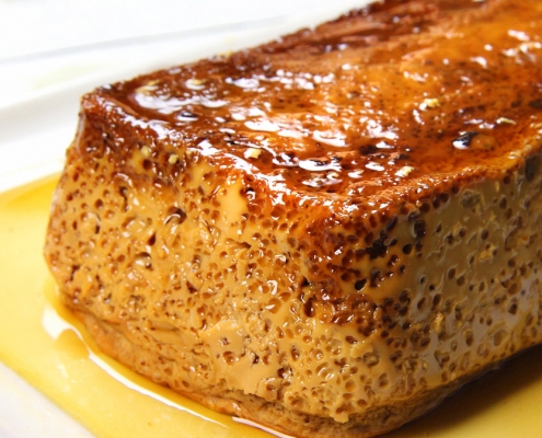 recetas ybarra flan de dulce de leche