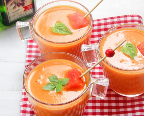 recetas ybarra gazpacho de sandia y aceite virgen extra