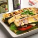 recetas ybarra lasaña fria de calabacin con crema de vinagre de modena y aceite virgen extra