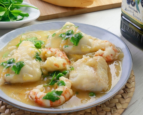 recetas ybarra merluza a la cerveza con aceite virgen extra