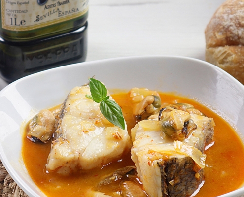 recetas ybarra merluza en salsa