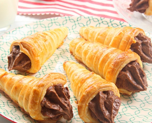 recetas-ybarra-mini-cono-chocolate-hojaldre