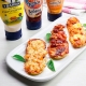 recetas-ybarra-mini-pizzas-calabacin-salsa-barbacoa-salsa-gaucha-mayonesa