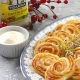 recetas ybarra espirales de salmon, queso y mayonesa para navidad