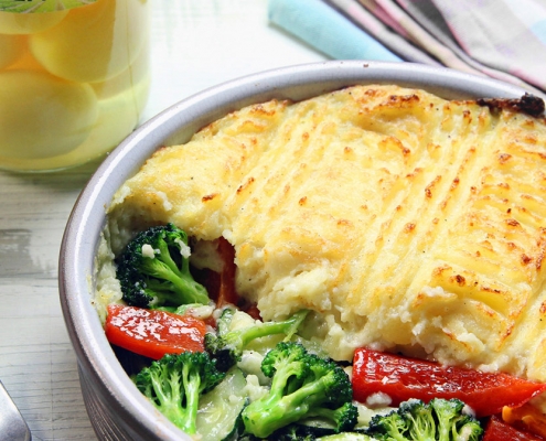 recetas ybarra parmentier de patatas enteras y verduras