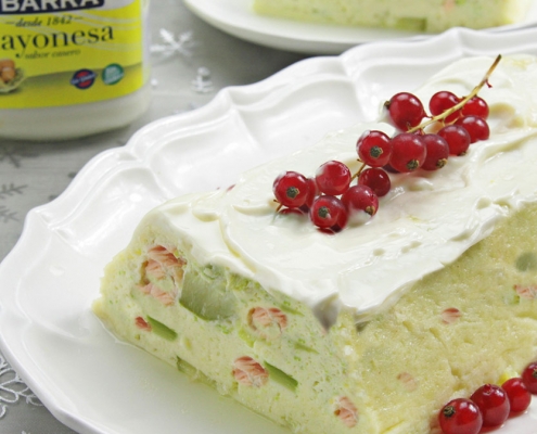 recetas ybarra pastel con calabacin, salmon y mayonesa