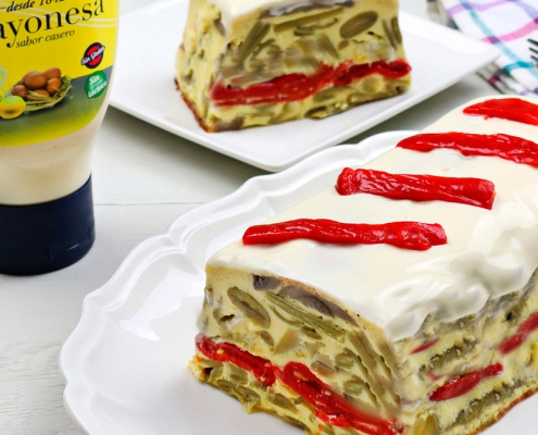 recetas-ybarra-pastel-judias-verdes-mayonesa