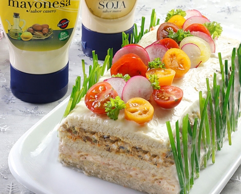 recetas ybarra pastel de navidad con mayonesa y salsa de soja
