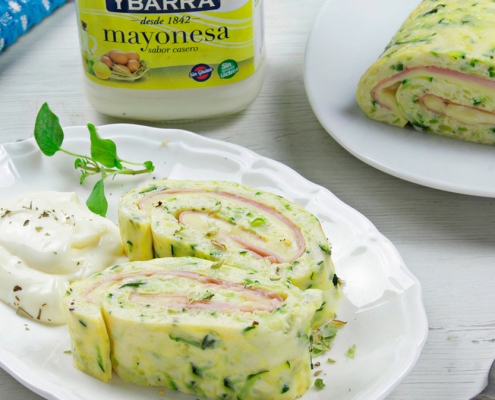 recetas-ybarra-pastel-rollo-calabacin-mayonesa