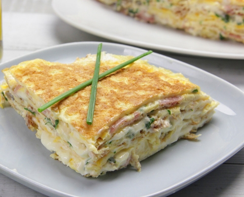 recetas ybarra pastel de tortilla con mayonesa