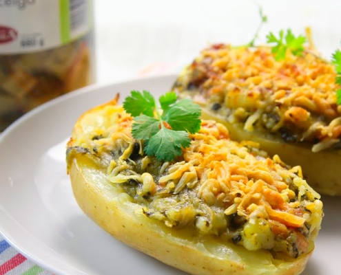 recetas ybarra patatas rellenas de acelgas