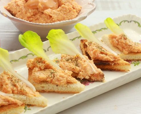 recetas ybarra pate de langostinos
