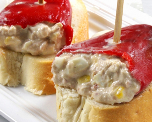 recetas ybarra de pimientos rellenos de atun con mayonesa