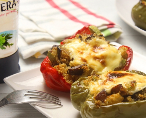 recetas ybarra pimientos rellenos de carne picada y salsa ligera